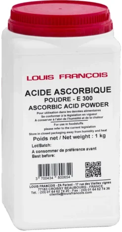 Acide Ascorbique en poudre E300 1 kg Louis François
