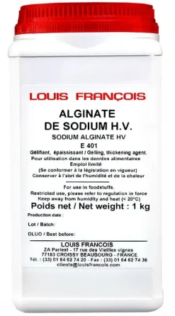 Alginate de sodium 1 kg Louis François