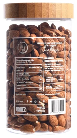 Amande décortiquée brute 550 g Meilleur du Chef