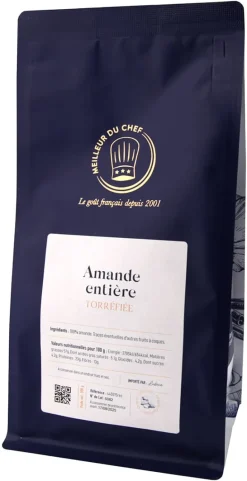 Amande entière torréfiée 500 g DDM proche Lubeca