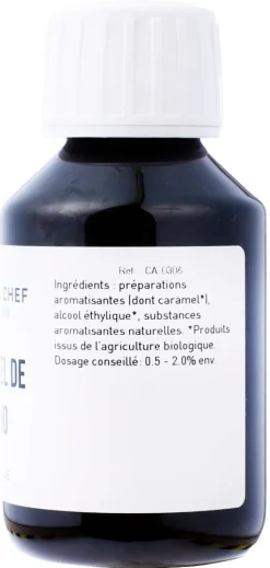Arôme Bio caramel hydrosoluble 115 ml Selectarôme