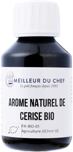 Arôme Bio cerise hydrosoluble 58 ml Selectarôme