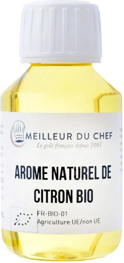 Arôme Bio citron liposoluble 1 litre Selectarôme