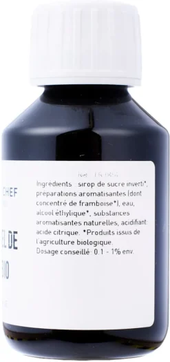 Arôme Bio framboise hydrosoluble 1 litre Selectarôme