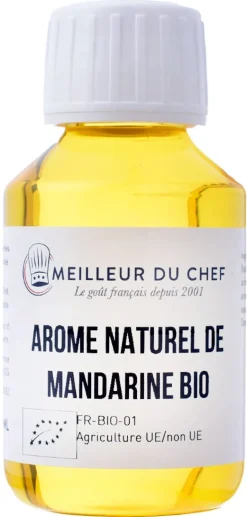 Arôme Bio mandarine liposoluble 115 ml Selectarôme