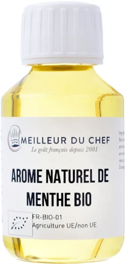 Arôme Bio menthe hydrosoluble 58 ml Selectarôme