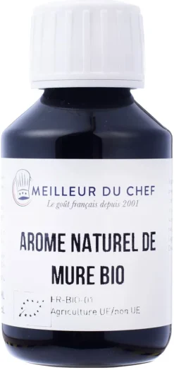 Arôme Bio mûre hydrosoluble 1 litre Selectarôme