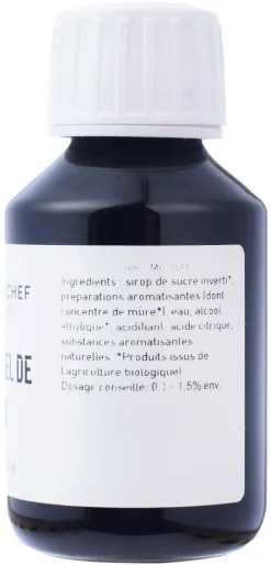 Arôme Bio mûre hydrosoluble 58 ml Selectarôme