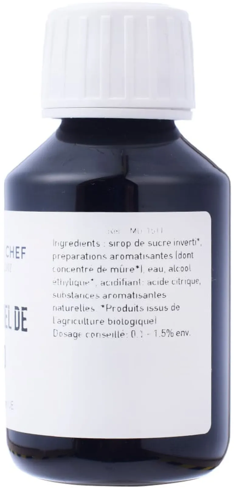 Arôme Bio mûre hydrosoluble 115 ml Selectarôme