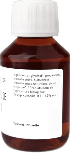 Arôme Bio noisette hydrosoluble 1 litre Selectarôme