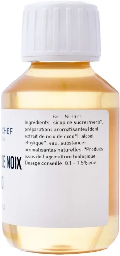 Arôme Bio noix de coco hydrosoluble 115 ml Selectarôme
