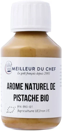 Arôme Bio pistache hydrosoluble 1 litre Selectarôme