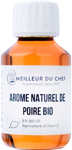Arôme Bio poire hydrosoluble 1 litre Selectarôme