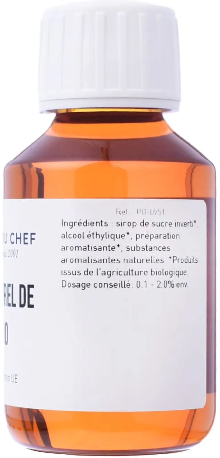 Arôme Bio poire hydrosoluble 115 ml Selectarôme