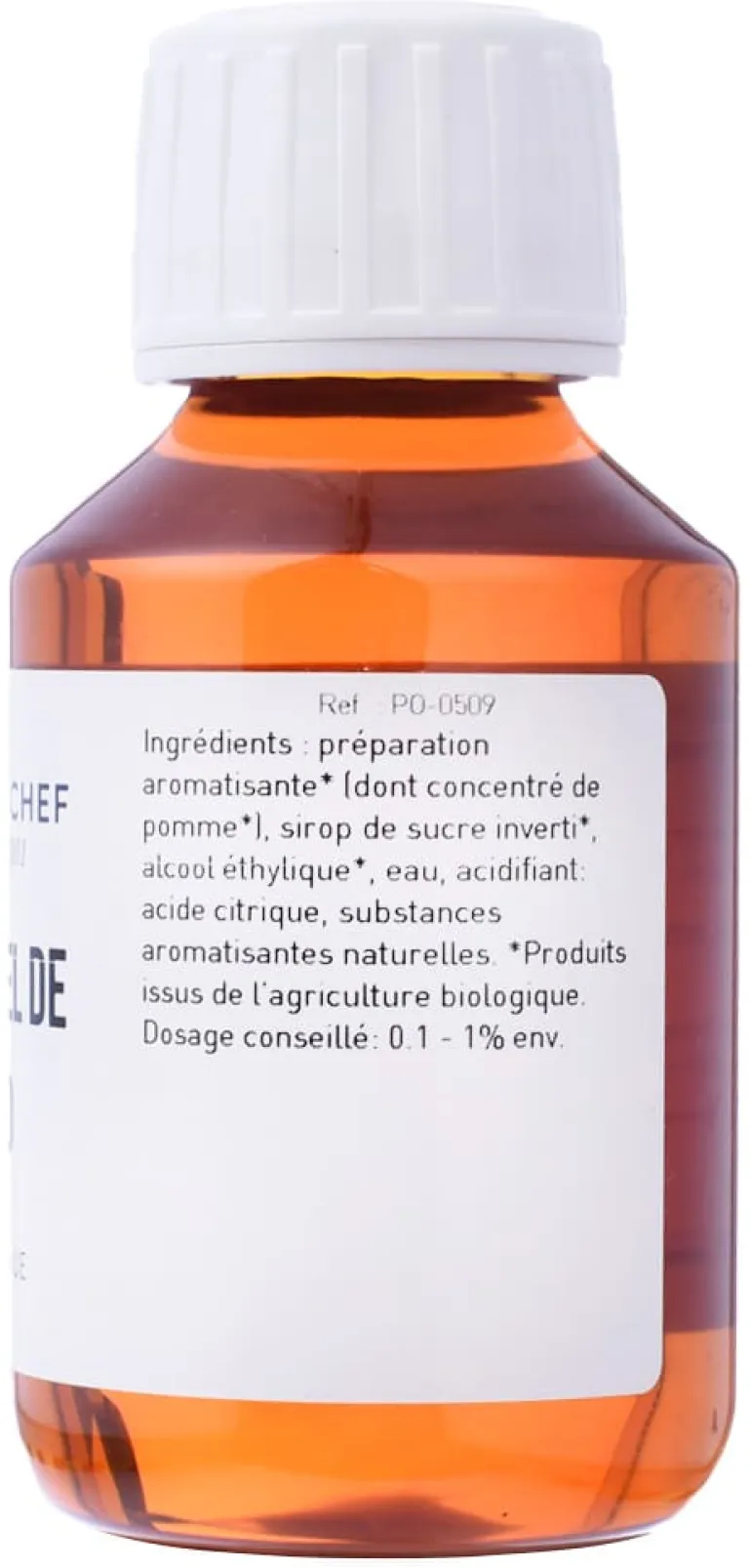 Arôme Bio pomme hydrosoluble 1 litre Selectarôme