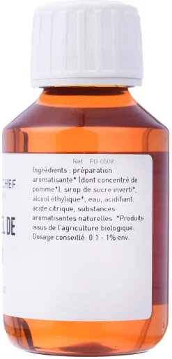 Arôme Bio pomme hydrosoluble 58 ml Selectarôme