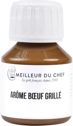 Arôme bœuf grillé hydrosoluble 58 ml Selectarôme