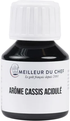 Arôme cassis acidulé hydrosoluble 1 litre Selectarôme