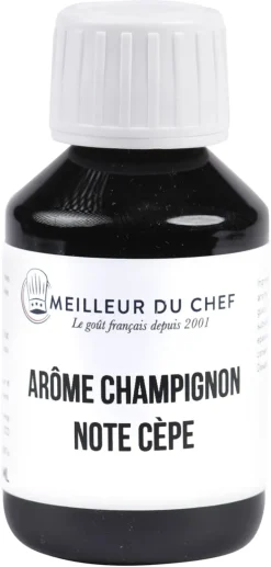 Arôme champignon note cèpe hydrosoluble 500 ml Selectarôme