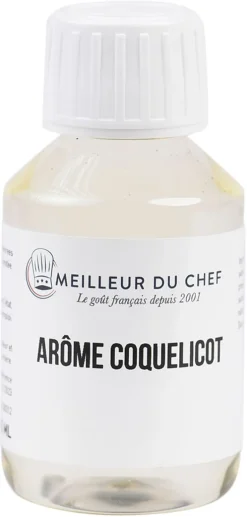 Arôme coquelicot hydrosoluble 58 ml Selectarôme