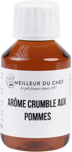 Arôme crumble pomme hydrosoluble 1 litre Selectarôme