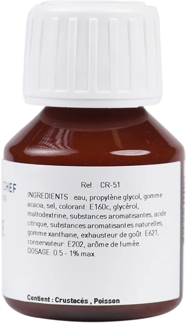 Arôme crustacé (fumet) hydrosoluble 58 ml Selectarôme