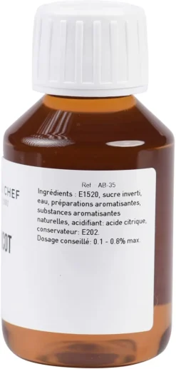 Arôme naturel abricot hydrosoluble 115 ml Selectarôme