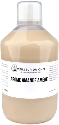 Arôme naturel amande amère Hydrosoluble 500 ml Selectarôme