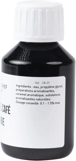 Arôme naturel café note Colombie hydrosoluble 500 ml Selectarôme