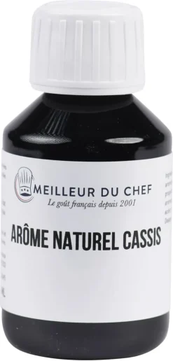 Arôme naturel cassis hydrosoluble 58 ml Selectarôme