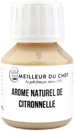 Arôme naturel citronnelle hydrosoluble 58 ml Selectarôme