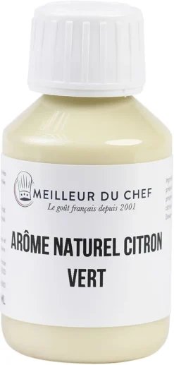 Arôme naturel citron vert hydrosoluble 500 ml Selectarôme