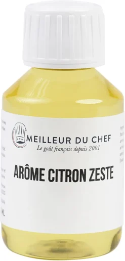Arôme naturel citron zeste liposoluble 1 litre Selectarôme