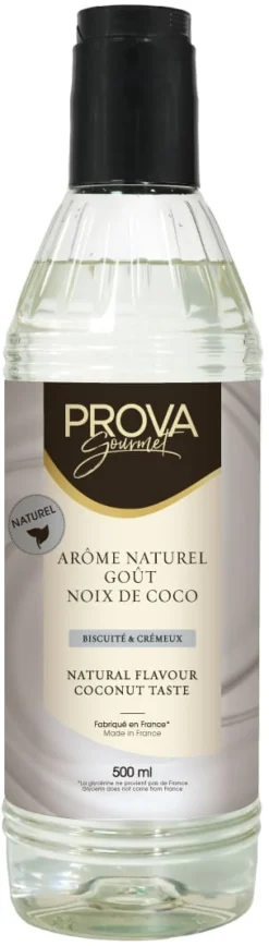 Arôme naturel Coco 500 ml Prova Gourmet