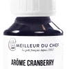Arôme naturel cranberry hydrosoluble 1 litre Selectarôme