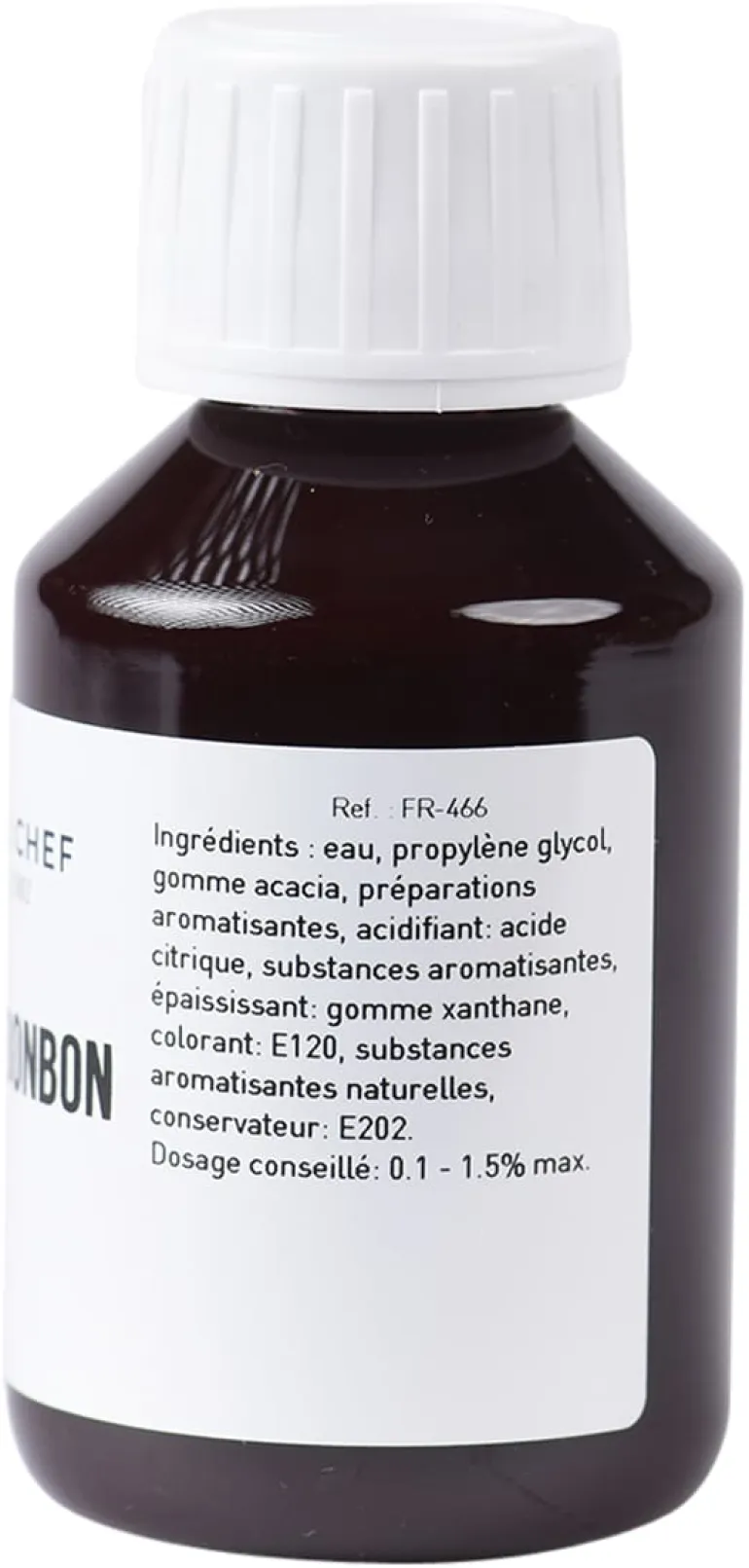 Arôme naturel fraise bonbon hydrosoluble 1 litre Selectarôme