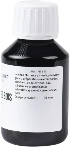 Arôme naturel fraise des bois hydrosoluble 115 ml Selectarôme