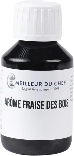 Arôme naturel fraise des bois hydrosoluble 115 ml Selectarôme