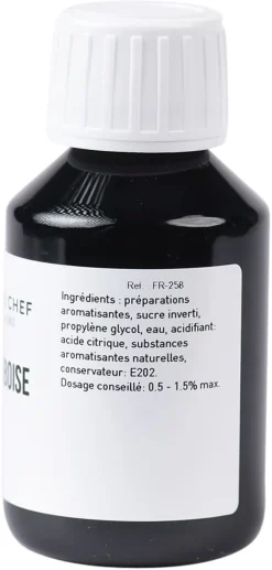 Arôme naturel framboise hydrosoluble 500 ml Selectarôme