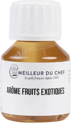 Arôme naturel fruits exotiques hydrosoluble 58 ml Selectarôme