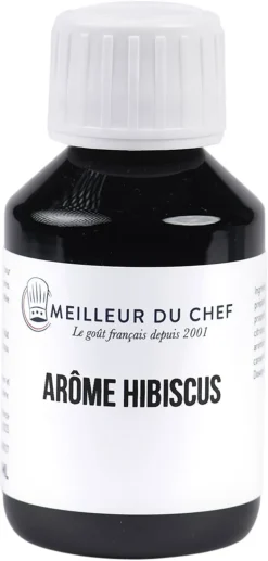 Arôme naturel hibiscus hydrosoluble 500 ml Selectarôme