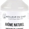 Arôme naturel menthe verte hydrosoluble 1 litre Selectarôme