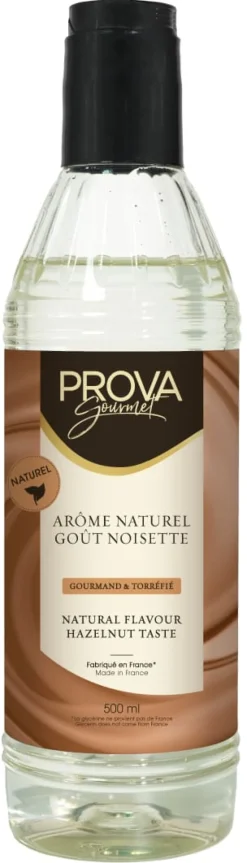 Arôme naturel Noisette 500 ml Prova Gourmet