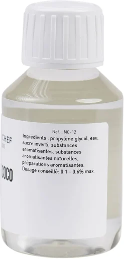 Arôme naturel noix de coco hydrosoluble 58 ml Selectarôme