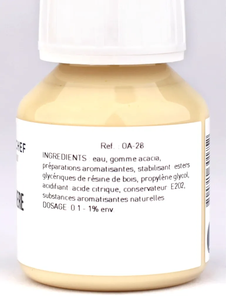 Arôme naturel orange amère hydrosoluble 58 ml Selectarôme