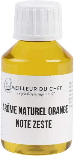 Arôme naturel orange note zeste liposoluble 500 ml Selectarôme