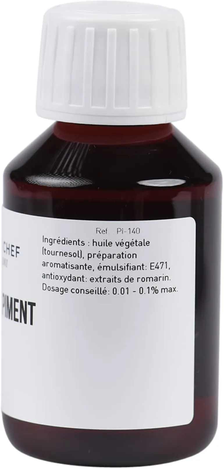 Arôme naturel piment liposoluble 58 ml Selectarôme