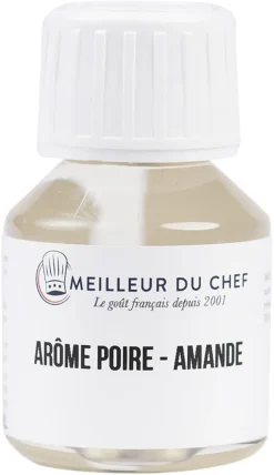 Arôme naturel poire amande hydrosoluble 58 ml Selectarôme