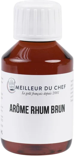 Arôme naturel rhum brun hydrosoluble 58 ml Selectarôme