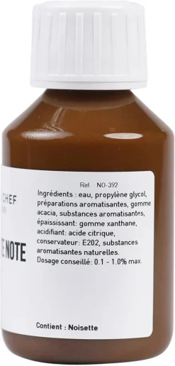 Arôme noisette grillée hydrosoluble 58 ml Selectarôme